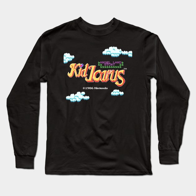 Classic Kid Icarus Long Sleeve T-Shirt by darkpit